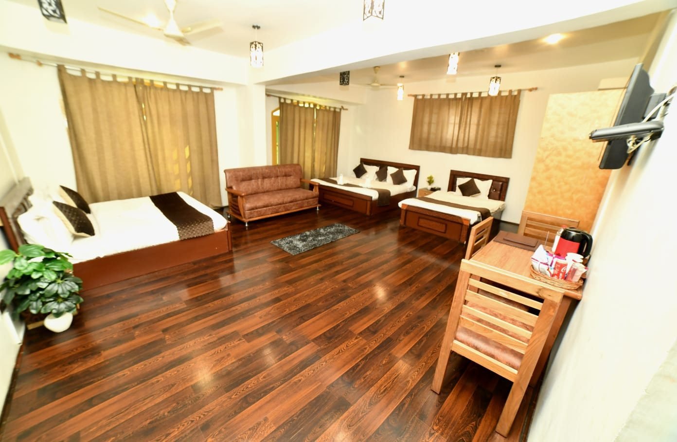 Spacious family suite